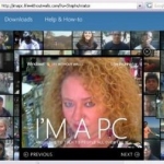 I was a Microsoft poster girl once :-)