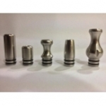 Drip tips from Stainless steel 304 and double O-rings to avoid thermal bridges.