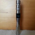 Kir Fanis Telescoping Stainless Tube Evic with Ithaka Clone in 18650 Mode.