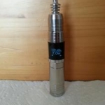 Kir Fanis Stainless Telescoping Evic Tube with IGO L in 18350 Mode.