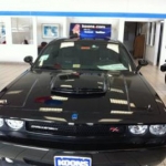 Front of car