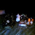 all my things and the last cig out of my pack as of 2011 01 19 at 12:32
