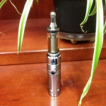 Cigreat QQ Mech Mod in 18350 mode with a glas IBTanked 19mm carto tank
