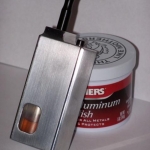 After Rebrush:  Front side, right angle