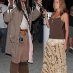 We'll always remember this as the day she caught Jack Sparrow!