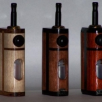 Three Ali'is
========
Left:     Cherry Spine / Maple Doors
Middle: Ebony Spine  / Bubinga Doors
Right:   Ebony Spine  / Padauk Doors