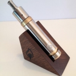 Waxy's Modblok Desktop Series-Walnut 45* Mod Display. for Vapor Craft.