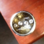 Kanthal 30g
11 wraps each side
1.7 ohm
Dual Coil