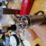 Frayed Neuse first coil added to base.