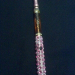 blinged 510 with XL Fluxomizer & pink drip tip