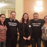 L to R: Christiane Anderson, Dimitris Agrafiotis, Brandy Nair, Phil Busardo, Elizabeth Batts