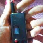 Black bottom feeder with black 510 atty with a pink and black nhaler drip tip