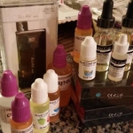 Nicoticket: Frenilla, CLS
Vapor Chef: Honey Peary, Unicorn Poop, Bloody Mango
VCV: Vanilla Custard, Straw Gwar

Hardware: 2x Protank II, 1x MVP 2.0