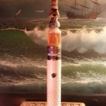 Nautilus Tank with 5ml plastic bottle from when they wouldn't release their glass tanks.
