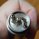 Patriot build closeup.