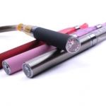 ego battery with colorful light in the bottom