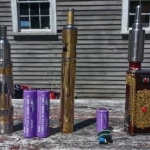 kathi1720140508 130849 Maraxus Clone with Nimbus, Nemesis Clone with Kraken clone, MVP 2.0 with KFL + Clone, efest batteries, Kick. Still don't have a photo of my Nautilus.