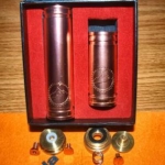Copper Vanilla Clone, top cap & switch taken apart.