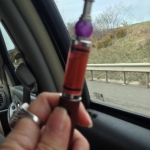 Lots of my Caramel ADV in the Zeus for a 6hour road trip!