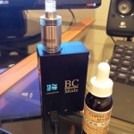 BC Modz 50 watt box mod and Vulcan RDA.