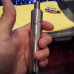 Brushed and chopped Origen V2 by JS Plating and Bull Box Mods dt .