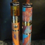 Poldiac clones - both topped with Vivi Nova Champions. I skinned the mods and one topper with J-Wraps.
