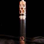 Stingray - I'm still fighting a crunchy switch on this one, but it's a nice mod. I've got a kick in this one. Topped with a copper RG500.