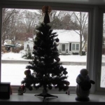 Bay Window in Living Room at Christmas 2010