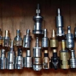 Rebuildables Top Row: Big Buddha, Fogger 4, Middle: Mephisto, Quasar, APO, Explorer, Nimbus, TOBH, 3D, Plume Veil Bottom: KFL+, Stillaire, Aqua, Magma, Plume Veil, Taifun GT, Enigma, Patriot, Kraken, Trident, Fogger 1