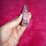 Pink jeweled bottom on ego T