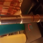 Simple. M16 Sentinel Aluminum and brass clone. Stainless Steel Kayfun 3.1 Tank. Cotton wick. Hawk Sauce 6mg nic, 50/50 e juice