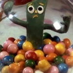 Uncle Gum B. #3 "At the gumball rally again."