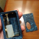 Internals of X-Drip Squonk Mod