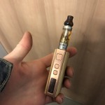 Eleaf basal with custom oak panels and stone mouth piece