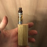 Eleaf basal with custom oak panels and stone mouth piece