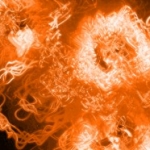 orange abstract screensaver 66827