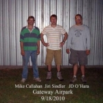 Photo op after a good weekend of flying.