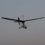 Me coming in for a touch and go on the runway in a Quicksilver MX.