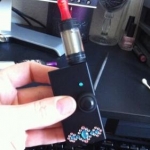 Godzilla 3.7box mod w/ homeade syringe tank