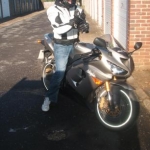 me and my true baby (my bike =D)