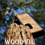 Woodvil~ my second Woodvil, and my favorite. Ebony and Quilted Maple.
