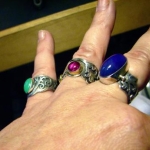 Some of my gemstone rings.....