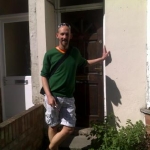 Me outside mine!