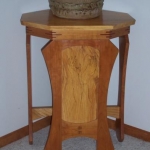 Here's an art stand made specifically for a certain ceramic vessel.