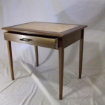Nightstand with drawer open