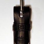 Pretty sure this is the only photo I have of the very first holster I completed, for my Silver Bullet. I think I sold it before I ever got to use it.