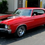 My 1972 Chevelle. Restoration completed in June 2011. 400c.i. engine - 375 hp, 700R4 transmission, 3.73 Rear Gears. Still gets 22 mpg on the highway!