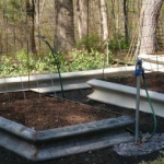 garden bed  water hydrant