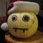 christmas pumpkin