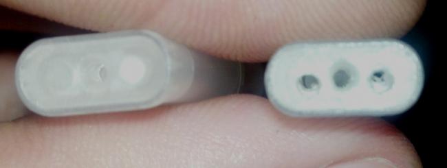 1hole vs 3holes